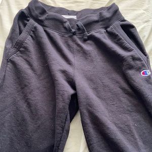 Champion black sweatpants
